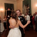 Bride and father share an emotional dance at elegant Glen Manor House wedding reception.