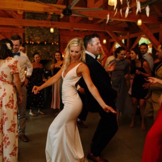 Mad River Barn Wedding - Bride Dancing