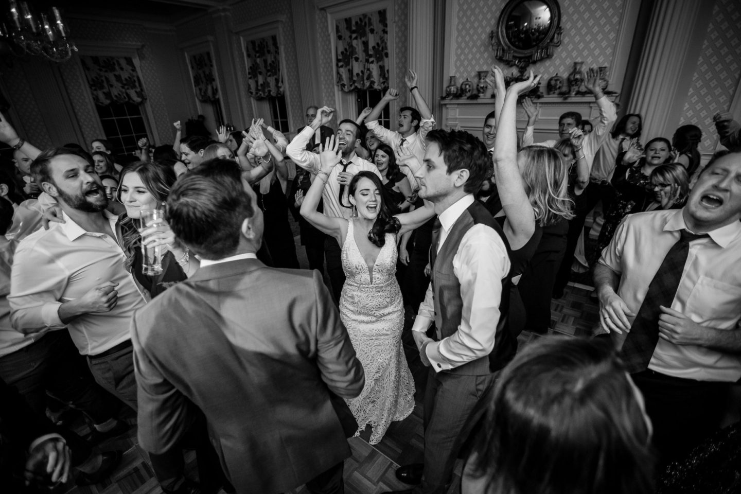 Guests Dancing - Otesaga Resort Hotel Wedding