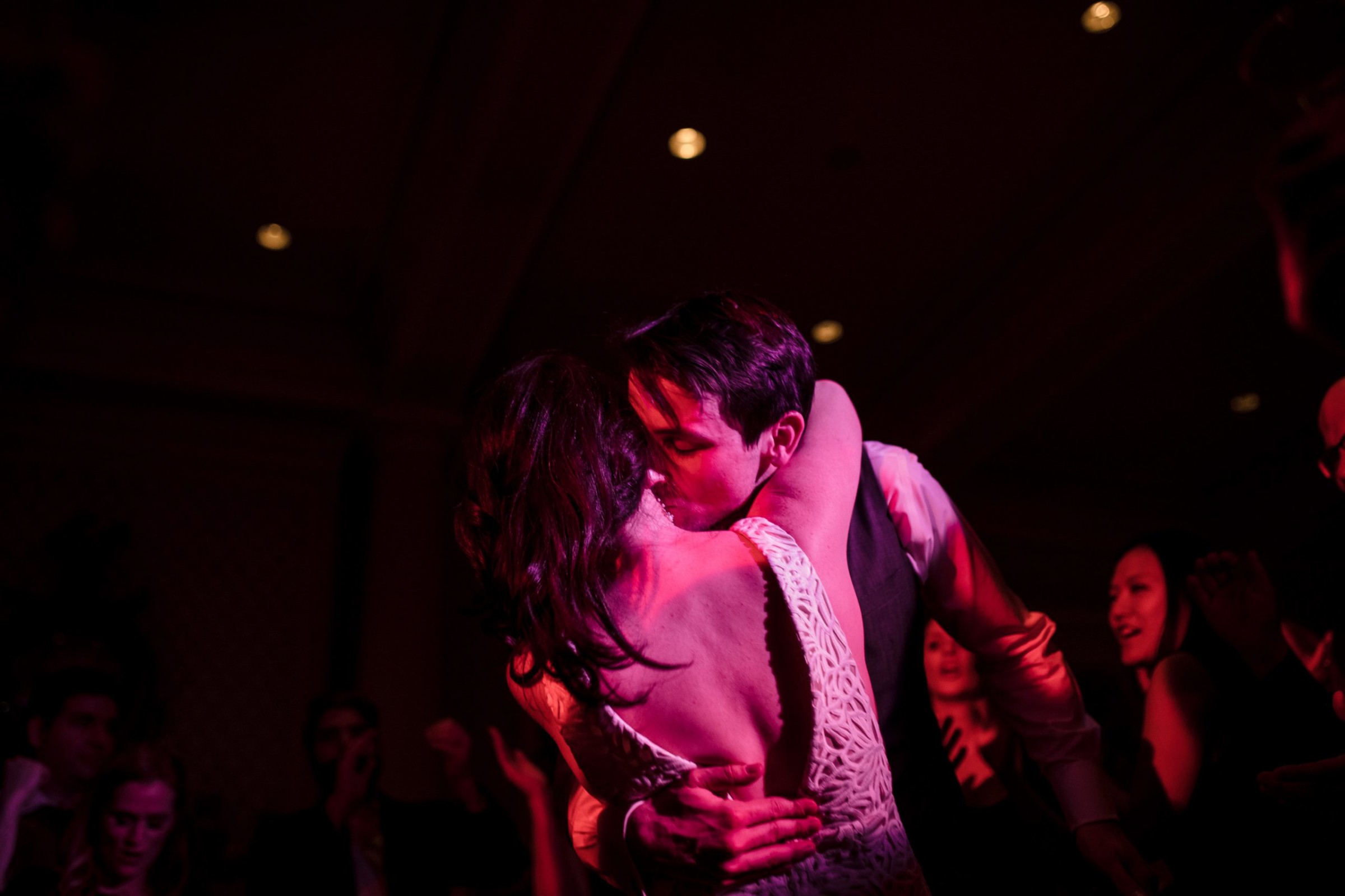 Bride and Groom Dancing - Otesaga Resort Hotel Wedding